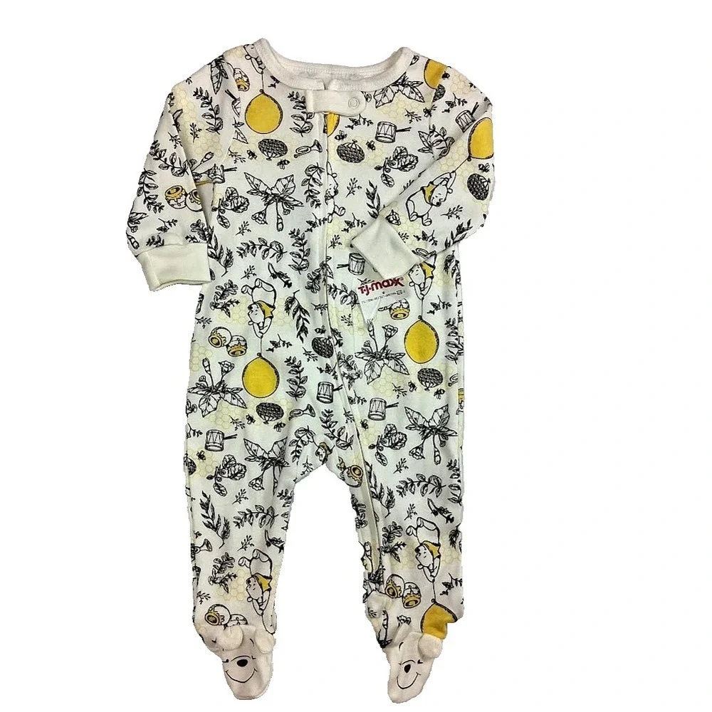 Disney Baby Girl 6 8 Mos Outfit Lot Winnie The Pooh Dumbo Minnie Sleeper Dress